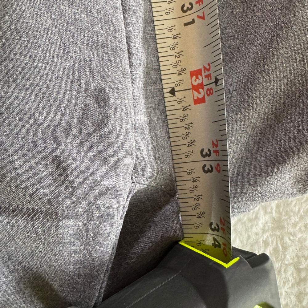 Nike Dri-Fit Golf Dress Athletic Stretch Gray Pants 36x33‎ (34x34 tag) Clean - Picture 8 of 10